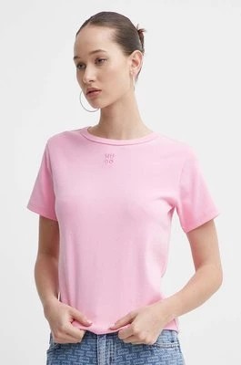 Zdjęcie produktu HUGO t-shirt damski kolor różowy 50512002