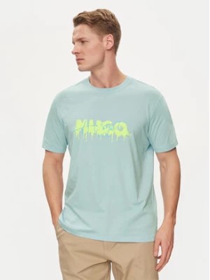 Zdjęcie produktu Hugo T-Shirt Decation 50515282 Niebieski Regular Fit
