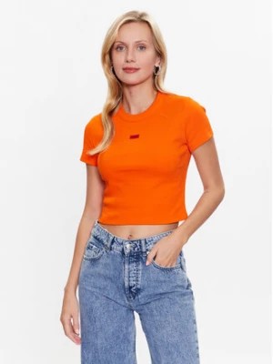 Zdjęcie produktu Hugo T-Shirt Deluisa 50489120 Pomarańczowy Slim Fit