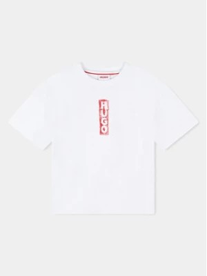 Zdjęcie produktu Hugo T-Shirt G25140 S Biały Regular Fit