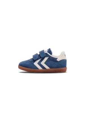 Zdjęcie produktu Hummel Skórzane sneakersy w kolorze niebieskim rozmiar: 32