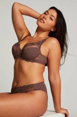 Zdjęcie produktu Hunkemöller Biustonosz nieusztywniany z fiszbinami Diva Brązowy