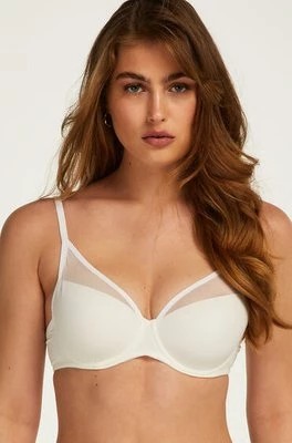 Zdjęcie produktu Hunkemöller Biustonosz usztywniany z fiszbinami z siateczką Biały