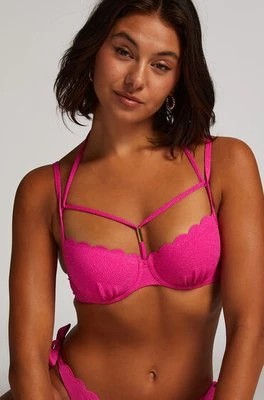 Zdjęcie produktu Hunkemöller Góra od bikini z lureksu w kształcie muszelki Różowy