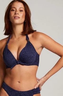 Zdjęcie produktu Hunkemöller Kai biustonosz bikini z wkładkami i fiszbinami Niebieski