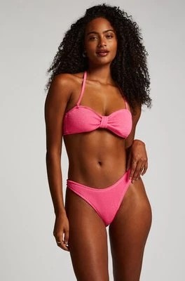 Zdjęcie produktu Hunkemöller Majtki Bikini Wysoko Krojona Crinkle Różowy