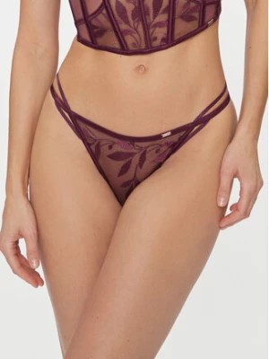 Zdjęcie produktu Hunkemöller Stringi Domenica Hl String Tr 203484 Fioletowy