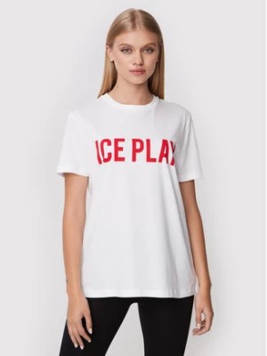 Zdjęcie produktu Ice Play T-Shirt 22I U2M0 F021 P400 1101 Biały Relaxed Fit