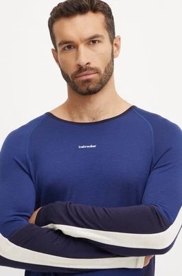 Zdjęcie produktu Icebreaker longsleeve funkcyjny Merino 200 Sonebula kolor granatowy IB0A56QH0901