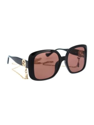 Zdjęcie produktu Ikoniczne okulary przeciwsłoneczne dla kobiet Gucci