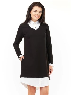Zdjęcie produktu INFINITE YOU Sukienka w kolorze czarno-białym rozmiar: XL