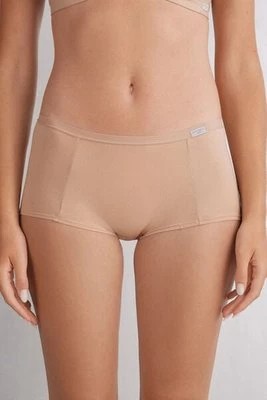 Zdjęcie produktu Intimissimi Bawełniane Figi Culotte o Kroju Krótkich Spodenek Kobieta Naturalny Rozmiar