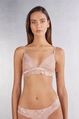 Zdjęcie produktu Intimissimi Biustonosz Trójkątny Emma Satin Meets Lace Kobieta Jasnoróżowy Rozmiar