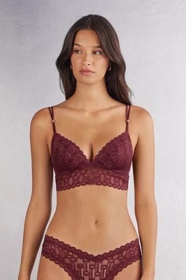 Zdjęcie produktu Intimissimi Trójkątny Biustonosz Tiziana Elegant Silhouette Kobieta Burgundia Rozmiar