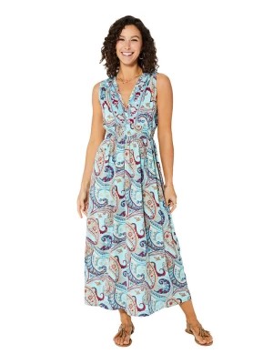 Zdjęcie produktu Ipanima Sukienka w kolorze błękitnym ze wzorem rozmiar: 38/40