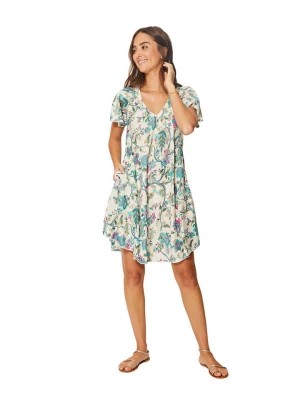 Zdjęcie produktu Ipanima Sukienka w kolorze niebiesko-różowo-białym rozmiar: 34/36