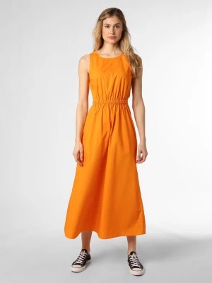 Zdjęcie produktu IPURI Sukienka damska Kobiety Bawełna pomarańczowy jednolity,