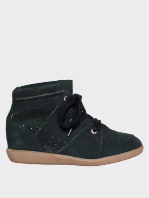 Zdjęcie produktu Isabel Marant Sneakersy Bobby Faded Black z ukrytym koturnem 5 cm rozmiar