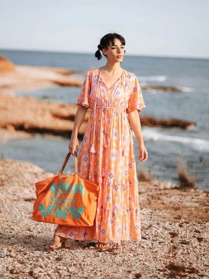Zdjęcie produktu Isla Bonita by SIGRIS Sukienka w kolorze pomarańczowym rozmiar: L