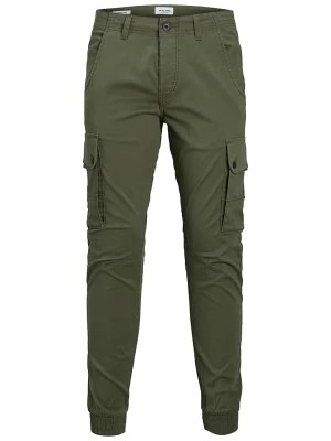 Zdjęcie produktu Jack & Jones Bojówki "Paul" w kolorze khaki rozmiar: W28/L32