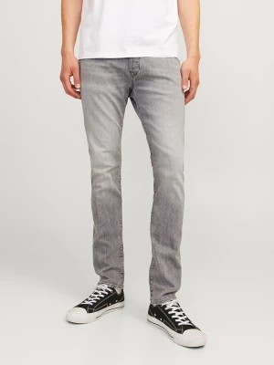 Zdjęcie produktu Jack & Jones Dżinsy - Skinny fit - w kolorze szarym rozmiar: W28/L32