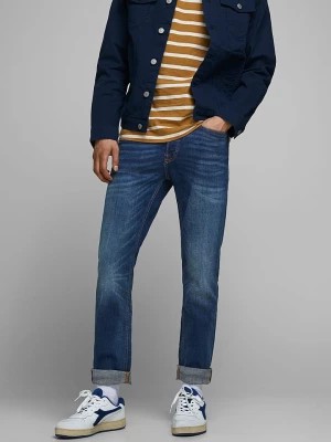 Zdjęcie produktu Jack & Jones Dżinsy "Tim" - Slim fit - w kolorze granatowym rozmiar: W38/L34