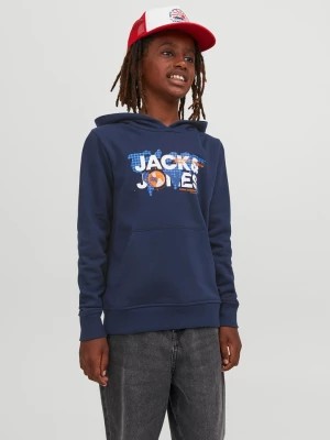 Zdjęcie produktu JACK & JONES Junior Bluza "Dust" w kolorze granatowym rozmiar: 164