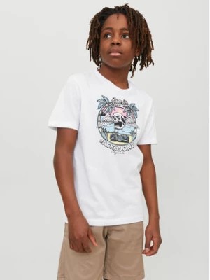 Zdjęcie produktu Jack&Jones Junior T-Shirt 12235519 Biały Standard Fit