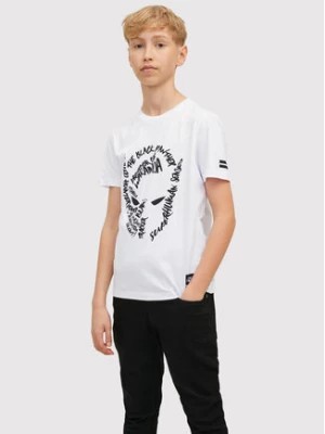 Zdjęcie produktu Jack&Jones Junior T-Shirt MARVEL Kanda 12217772 Biały Regular Fit