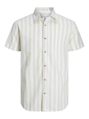 Zdjęcie produktu Jack & Jones Koszula - Regular fit - w kolorze biało-beżowym rozmiar: XL