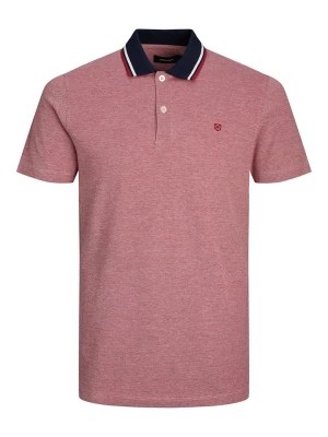 Zdjęcie produktu Jack & Jones Koszulka polo "Paulos" w kolorze czerwonym rozmiar: XL