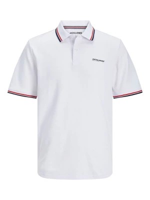 Zdjęcie produktu Jack & Jones Koszulka polo w kolorze białym rozmiar: M
