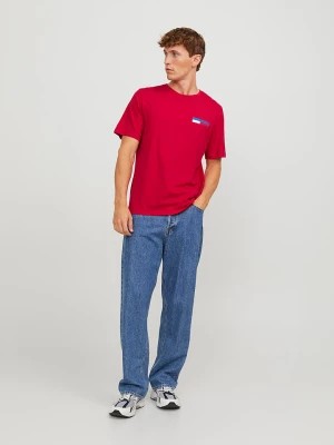Zdjęcie produktu Jack & Jones Koszulka w kolorze czerwonym rozmiar: XL