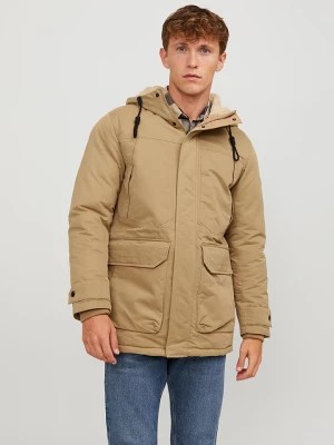 Zdjęcie produktu Jack & Jones Parka "Eclip" w kolorze beżowym rozmiar: XXL