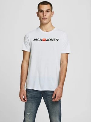 Zdjęcie produktu Jack&Jones T-Shirt Corp Logo 12137126 Biały Slim Fit