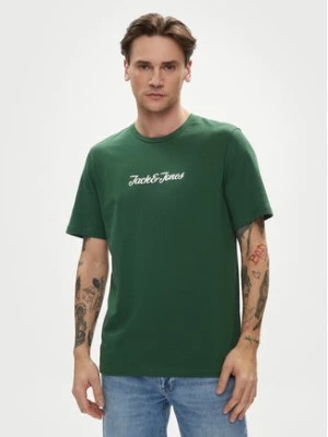 Zdjęcie produktu Jack&Jones T-Shirt Henry 12248600 Zielony Standard Fit