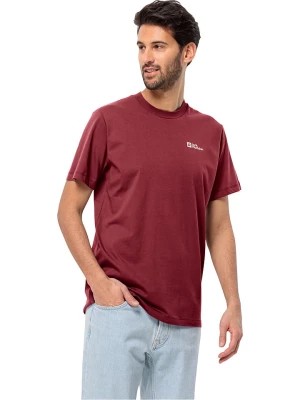 Zdjęcie produktu Jack Wolfskin Koszulka "Essential" w kolorze czerwonym rozmiar: L