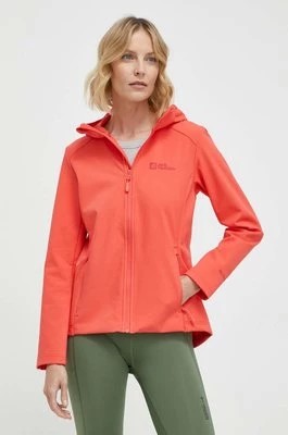 Zdjęcie produktu Jack Wolfskin kurtka outdoorowa Bornberg Hoody kolor czerwony 1307692