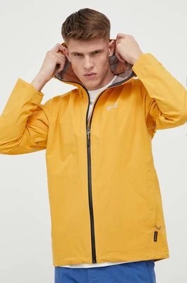 Zdjęcie produktu Jack Wolfskin kurtka outdoorowa Highest Peak kolor żółty