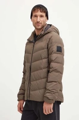 Zdjęcie produktu Jack Wolfskin kurtka puchowa Colonius męska kolor brązowy zimowa 1207431