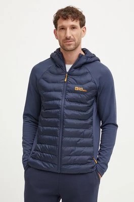 Zdjęcie produktu Jack Wolfskin kurtka sportowa Routeburn Pro Hybrid kolor granatowy 1710512.