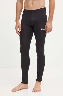 Zdjęcie produktu Jack Wolfskin legginsy funkcyjne Infinite Warm kolor czarny A60324