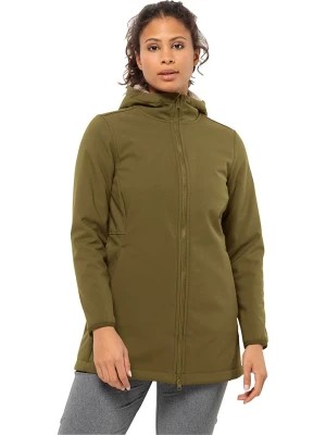 Zdjęcie produktu Jack Wolfskin Płaszcz funkcyjny "Windland" w kolorze khaki rozmiar: M