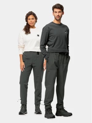 Zdjęcie produktu Jack Wolfskin Spodnie outdoor Kiebitzweg Pants 1508471 Czarny Regular Fit