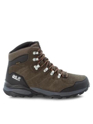 Zdjęcie produktu Jack Wolfskin Trekkingi Refugio Texapore Mid M 4049841 Khaki