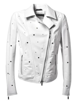 Zdjęcie produktu Jacket in white nappa leather Baldinini
