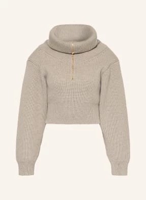 Zdjęcie produktu Jacquemus Sweter Typu Troyer La Maille Risoul braun