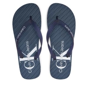 Zdjęcie produktu Japonki Calvin Klein Jeans Beach Sandal Glossy YM0YM00952 Granatowy