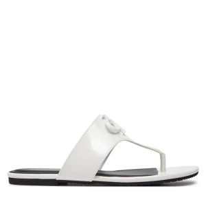 Zdjęcie produktu Japonki Calvin Klein Jeans Flat Sandal Slide Toepost Mg Met YW0YW01342 Biały