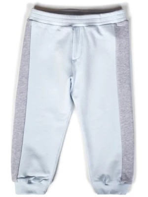 Zdjęcie produktu Jasnoniebieskie Elastyczne Spodnie Chłopięce Fendi